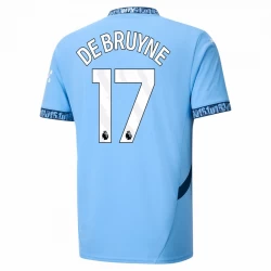 Manchester City Kevin De Bruyne #17 Fodboldtrøjer 2024-25 Hjemmebanetrøje Mænd